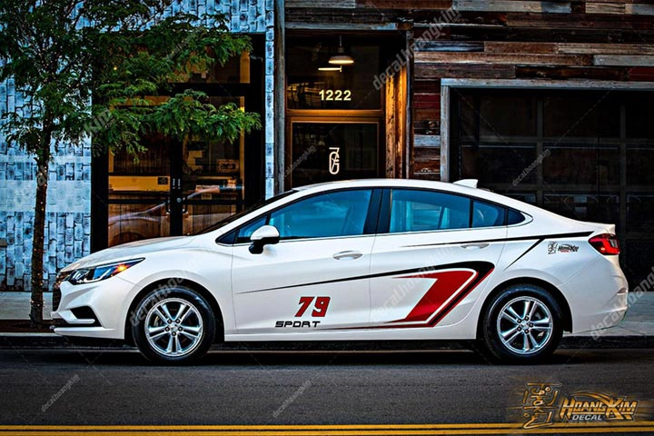 Tem Xe Chevrolet Cruze - CCR019 - Ảnh 1