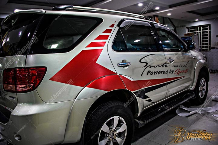 Tem Xe Toyota Fortuner - TFO046 - Ảnh 1