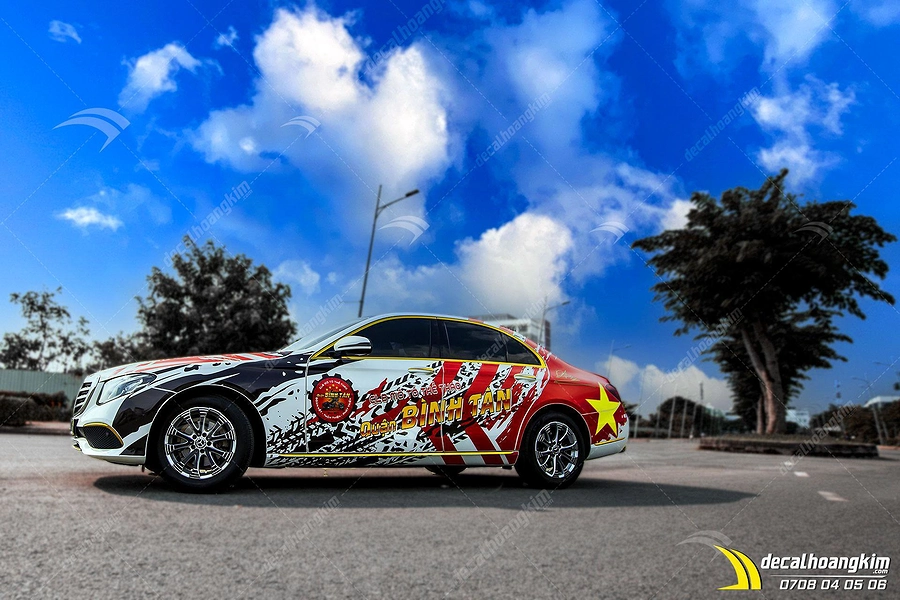 Tem Xe Mercedes E 200 - MEL002 - Ảnh 1