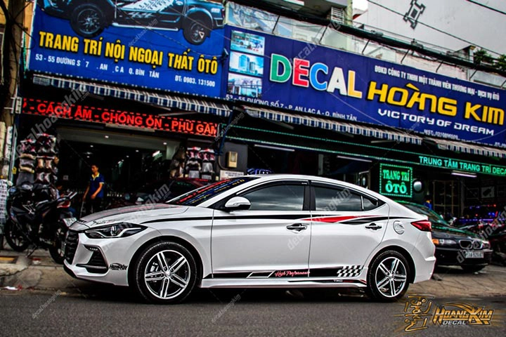 Tem Xe Hyundai Elantra - HEL009 - Ảnh 1