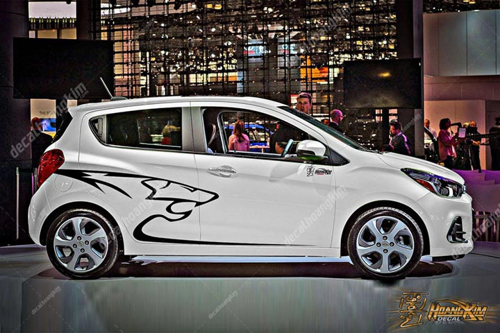 Tem Xe Chevrolet Spark - CSP009 - Ảnh 1