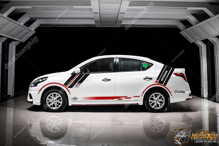 Tem Xe Nissan Sunny - NSU003