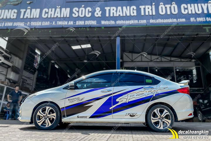 Tem Xe Honda City - HCT043 - Ảnh 1