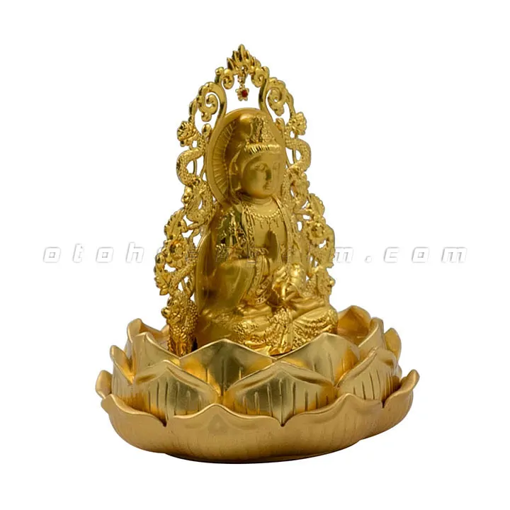 Tượng phật vàng quan âm Song Long - Ảnh 2