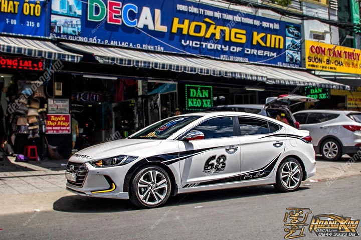 Tem Xe Hyundai Elantra - HEL018 - Ảnh 1