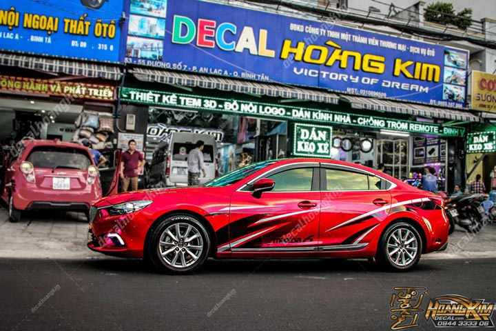 Tem Xe Mazda 6 - MA6011 - Ảnh 1