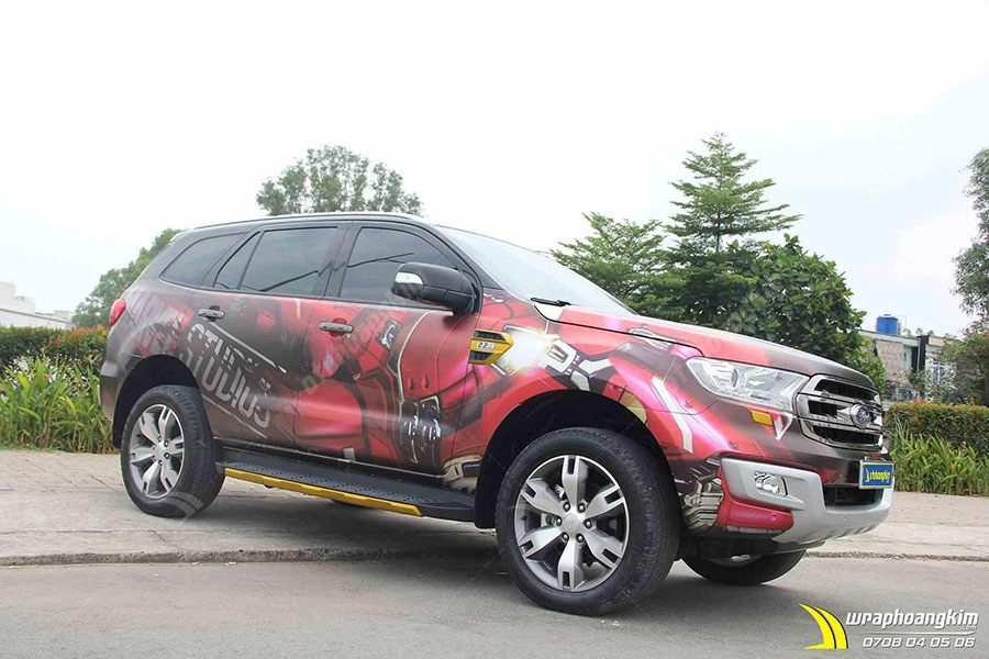 Tem Xe Ford Everest Iron Man - FEV003 - Ảnh 1