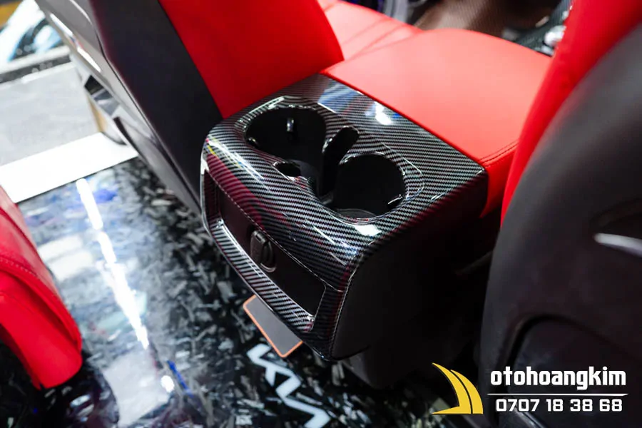 Ốp Nội Thất Kia Carnival 2022 Cacbon - Ảnh 8