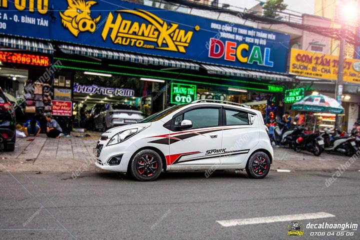 Tem Xe Chevrolet Spark - CSP006