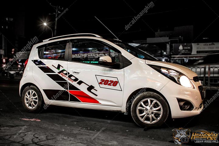 Tem Xe Chevrolet Spark - CSP007