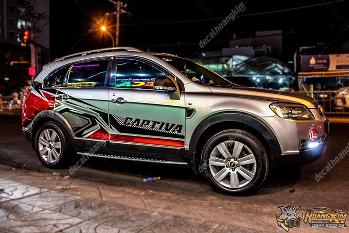 Tem Xe Chevrolet Captiva - CCA009