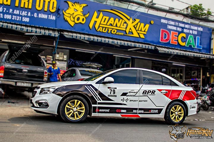 Tem Xe Chevrolet Cruze - CCR027