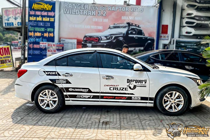 Tem Xe Chevrolet Cruze - CCR018