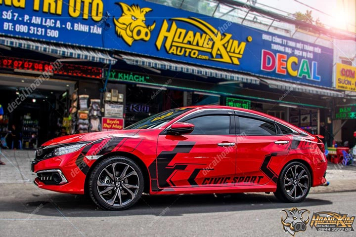 Tem Xe Honda Civic - HCV024 - Ảnh 1