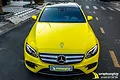 Dán đổi màu Candy vàng Mercedes E 300 - ảnh 2