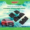 Thảm Lót Sàn Huvi Hyundai Stargazer 2023 2D - ảnh 1
