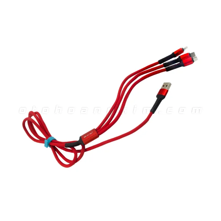 Dây sạc điện thoại Souffle 3in1 - Ảnh 2