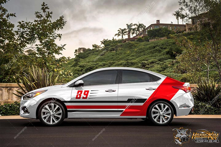 Tem Xe Hyundai Accent - HAC025 - Ảnh 1
