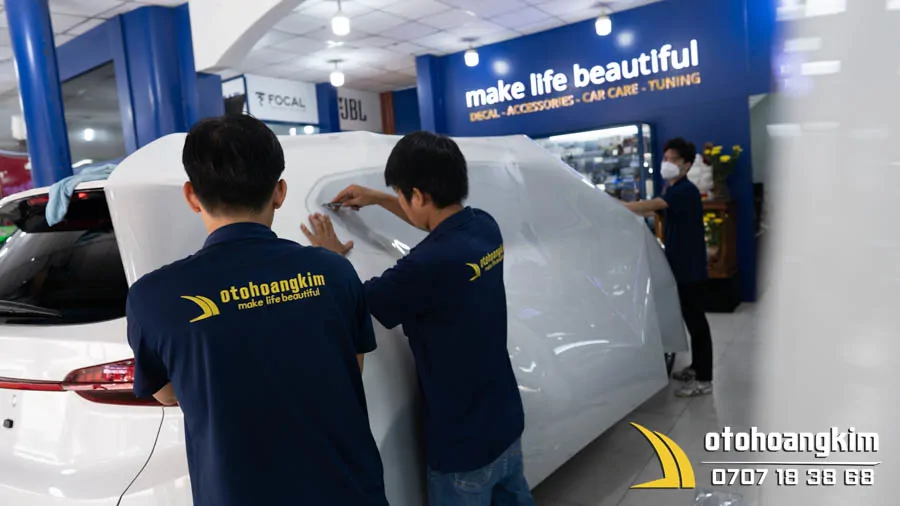 Dán PPF Cao Cấp Cho Xe Hyundai Santafe - Ảnh 8