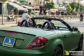 Dán đổi màu mờ xanh quân đội Mercedes SLK - ảnh 3