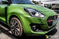 Dán đổi màu xanh quân đội mờ Suzuki Swift - ảnh 2