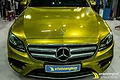 Dán đổi màu Candy vàng Gold Mercedes E 300 - ảnh 3