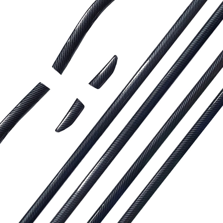 Viền chỉ kính Mitsubishi Xpander cacbon - Ảnh 1