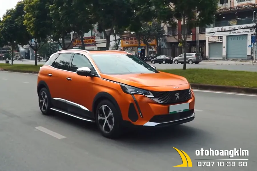 Dán Đổi Màu Matte Orange Peugeot 3008 - Ảnh 5