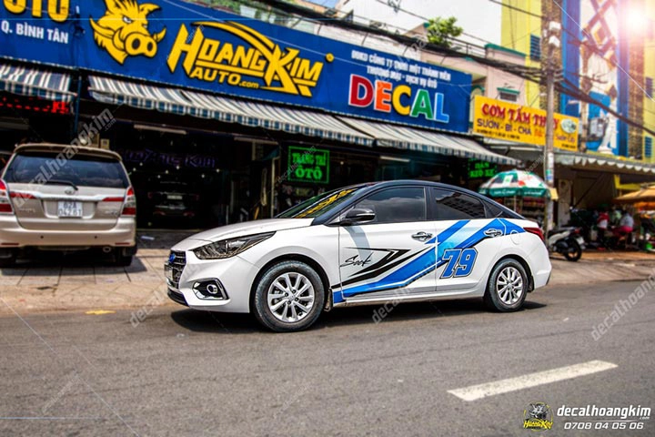 Tem Xe Hyundai Accent - HAC024 - Ảnh 1