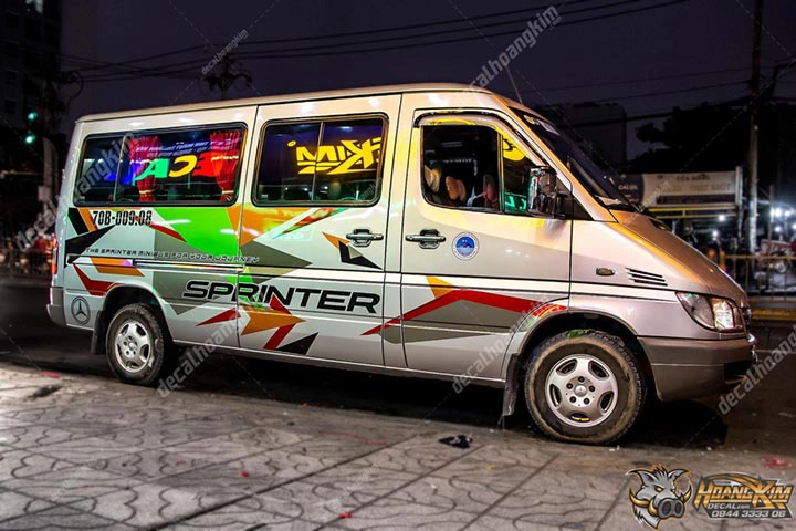 Tem Xe Mercedes Sprinter - MSP006 - Ảnh 1