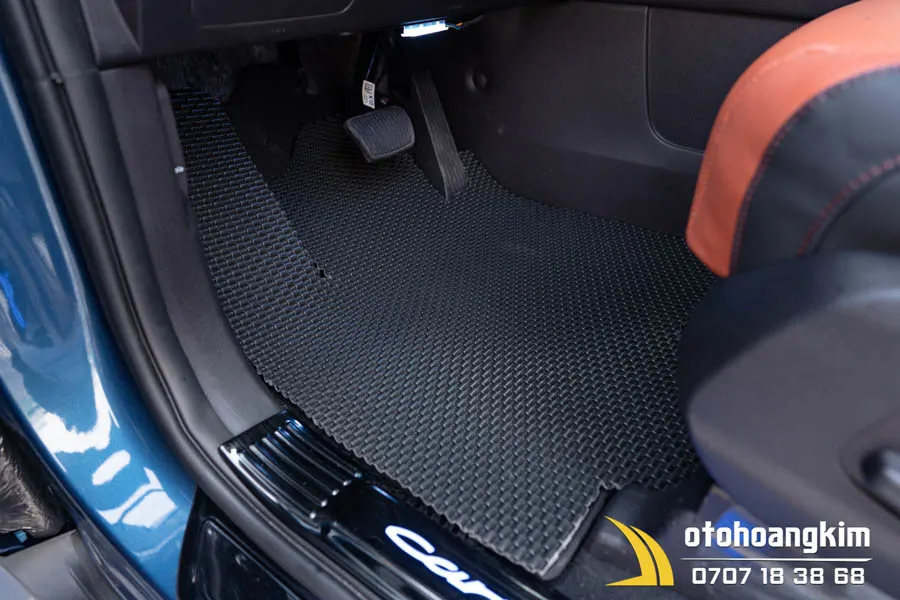 Thảm Sàn 3D Kia Carnival 2022 Đen - Ảnh 2