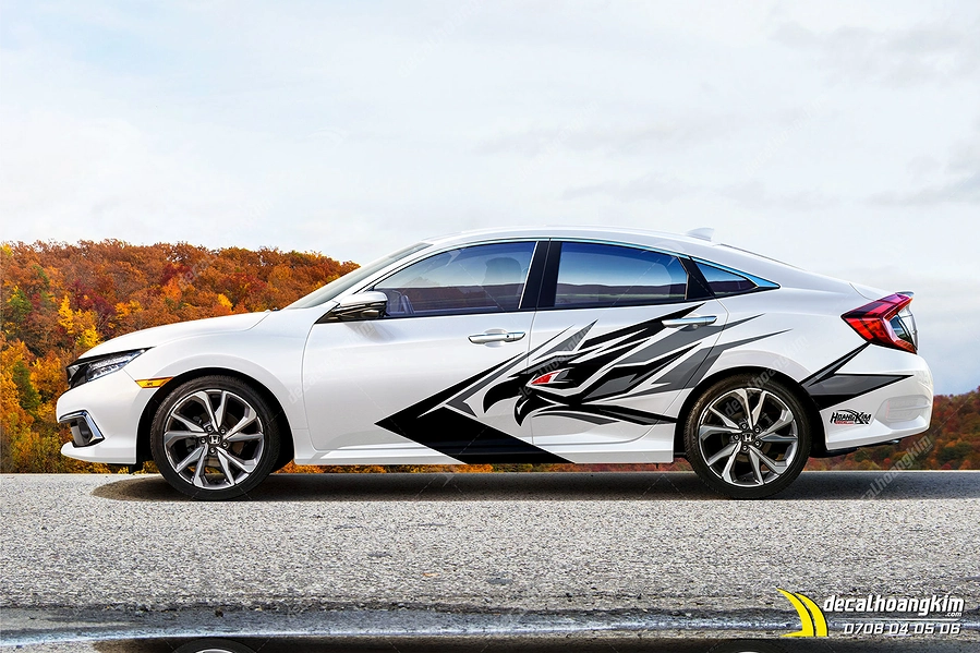 Tem Xe Honda Civic - HCV035 - Ảnh 1