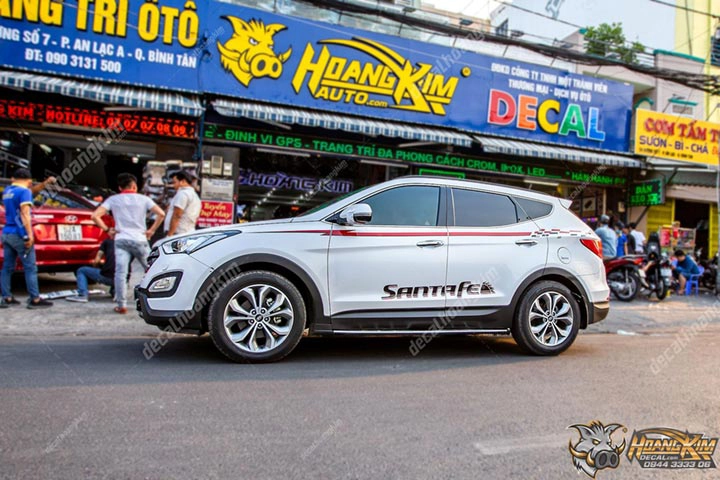 Tem Xe Hyundai Santafe - HSA009 - Ảnh 1