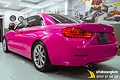 Dán đổi màu hồng Gloss Hot Pink Bmw - ảnh 2