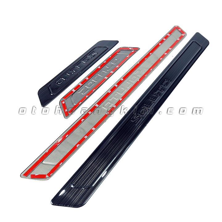 Nẹp bước chân ngoài Kia Soluto [2019-2020] titan - Ảnh 2