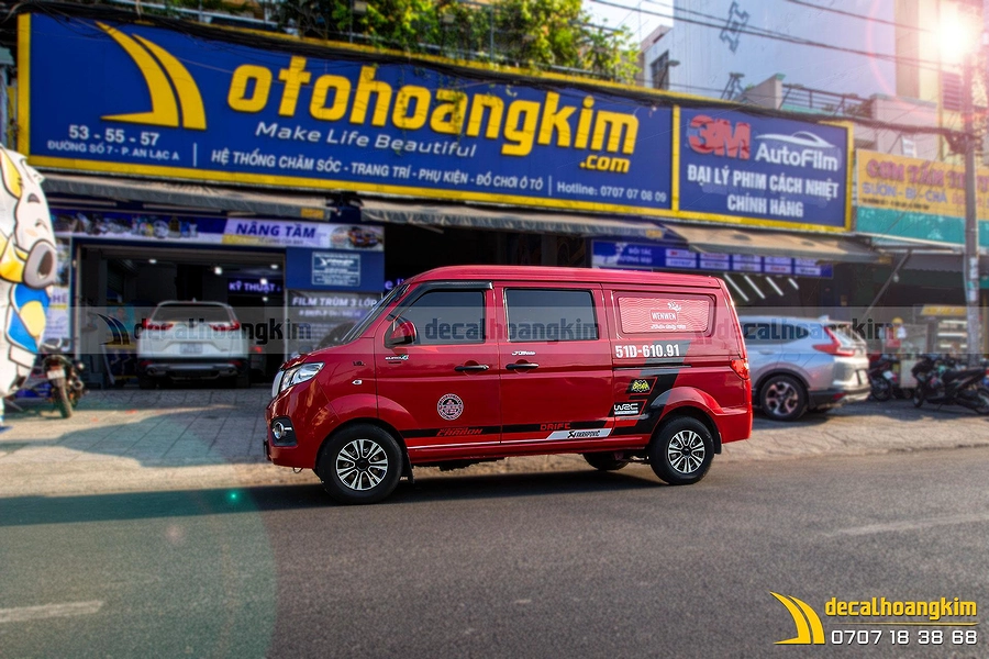 Dán Quảng Cáo Trên Xe Ô Tô - DQC322 - Ảnh 1