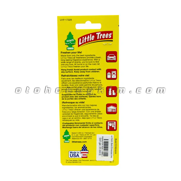 Lá thơm Little Trees Bold Embrace nhỏ - Ảnh 2