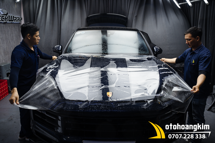 Porsche Dán PPF Teckwrap - Ảnh 2