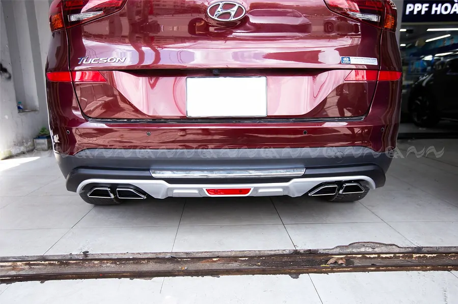 Ốp Cản Sau Tucson 2019-2021 - Ảnh 4