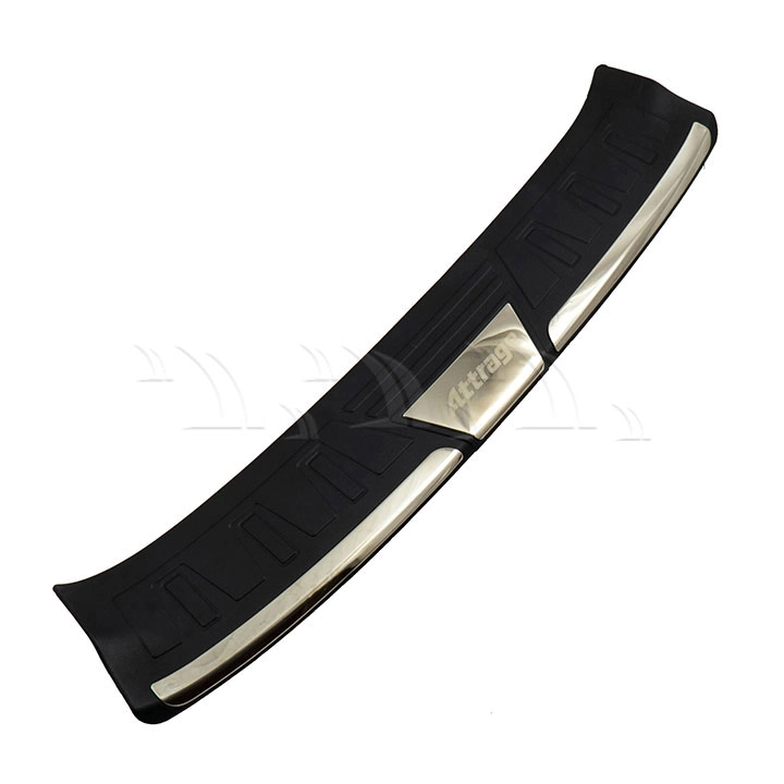 Chống trầy cốp ngoài Mitsubishi Attrage [2015-2020] nhựa đen - Ảnh 1