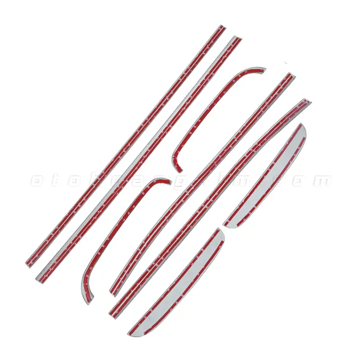 Viền chỉ kính Ford Ranger [2015-2021] 8 chi tiết - Ảnh 3