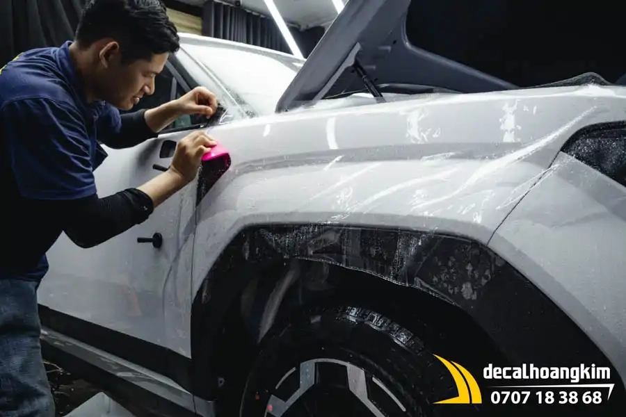 Dán PPF Protek Xe SantaFe - Ảnh 1