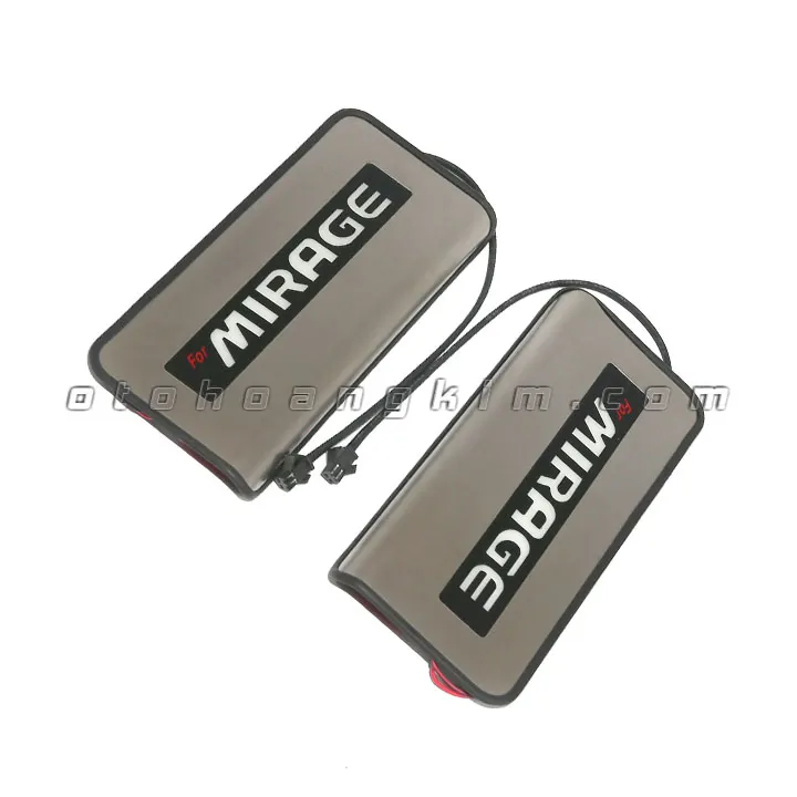 Nẹp bước chân ngoài Mitsubishi Mirage  [2016-2020]có đèn - Ảnh 2