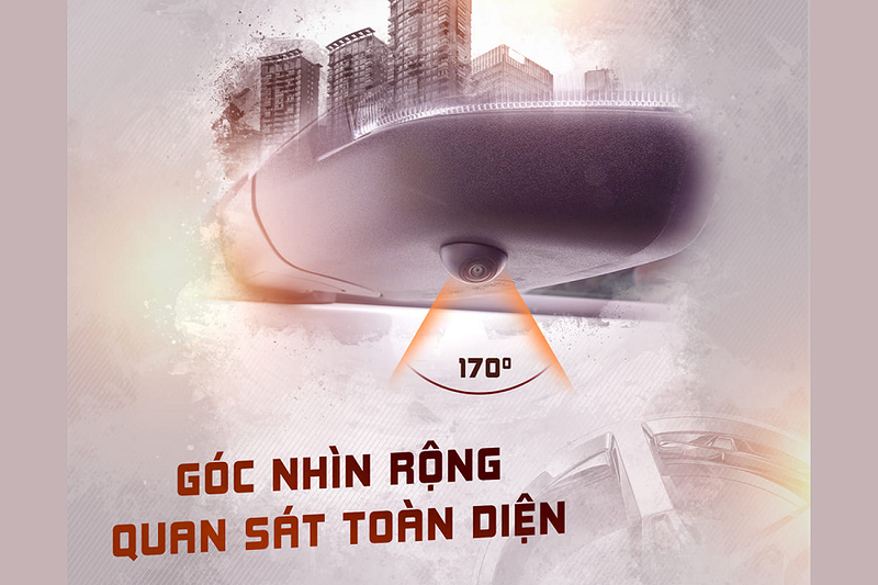 Camera 3 Mắt Elliview Y5 Premium 170 Độ