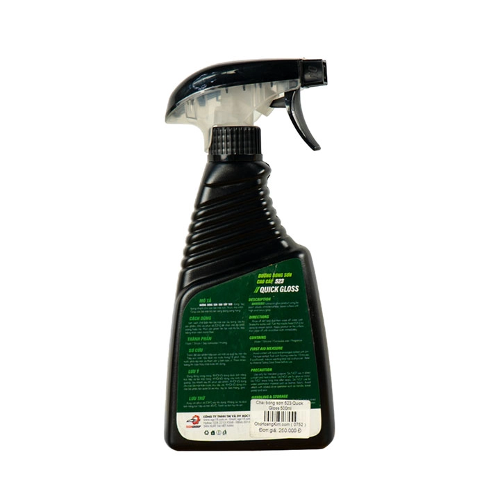 Chai Techgroup 523 Quick Gloss bóng sơn 500ml - Ảnh 1
