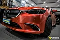 Dán đổi màu đỏ cam nhôm xước Mazda 6 - ảnh 4