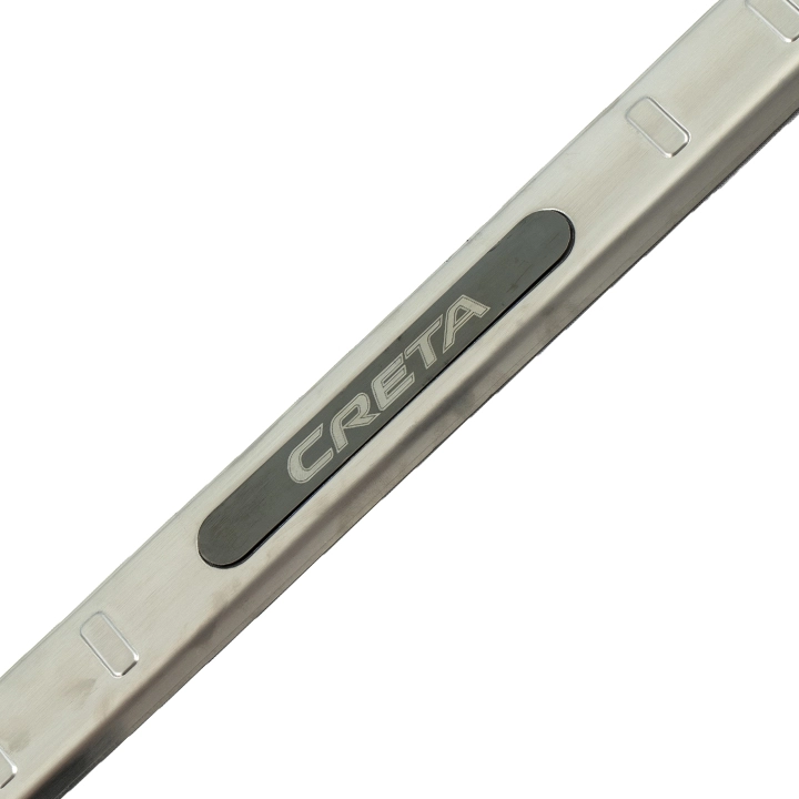 Chống trầy cốp sơn Hyundai Creta 2022 inox - Ảnh 1