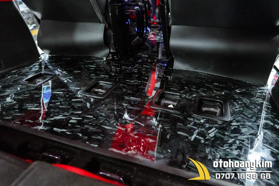 Sàn cacbon cho xe 7 chỗ Kia Carnival - Ảnh 7