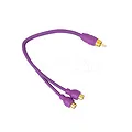 Dây AV 1 ra 2 (1 lõm-2 lồi) - ảnh 1