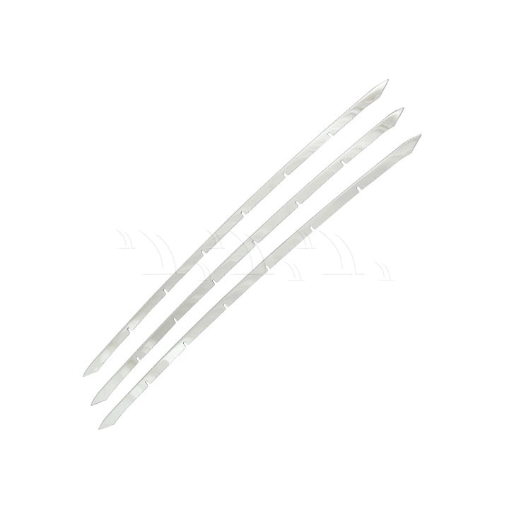 Ốp ca lăng dánToyota Corolla Cross [2020] inox - Ảnh 1